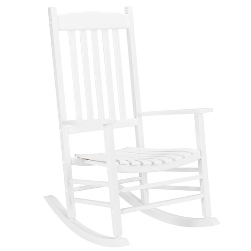 Outdoor wood rocking chair - wood,