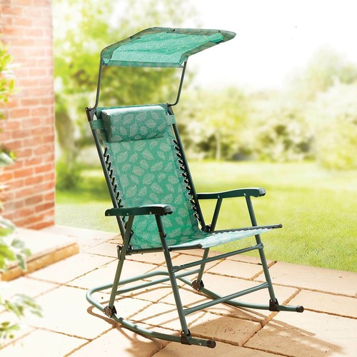 Floral print rocking garden - rocking,