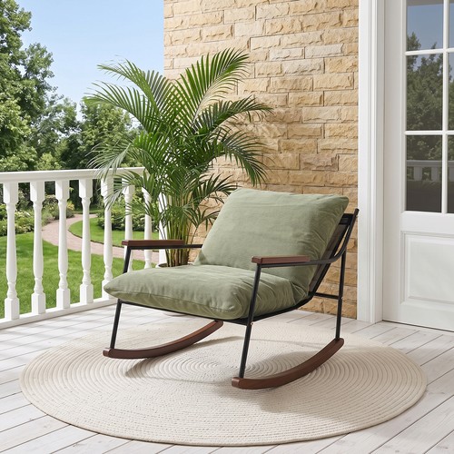 Metal frame rocking chair - metal,