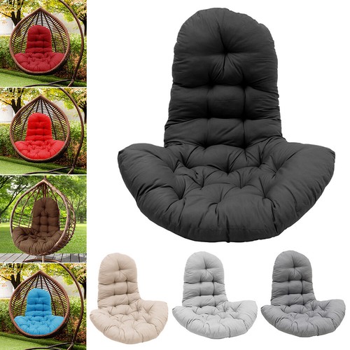 Egg chair cushion seat - egg, rattan