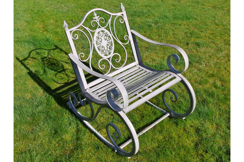 Garden rocking chair ornate - chair,