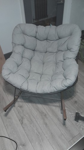 Egg shaped rocking - rocking, chair