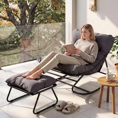 Rattan rocking chair with seat - chair,