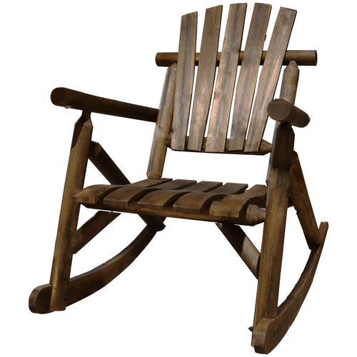 Garden rocking chair wooden - garden,