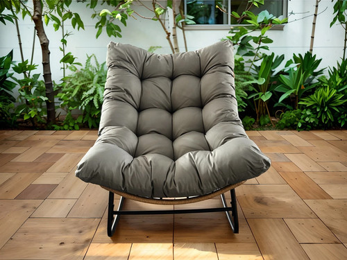 Garden rocking chair rattan - rocking,