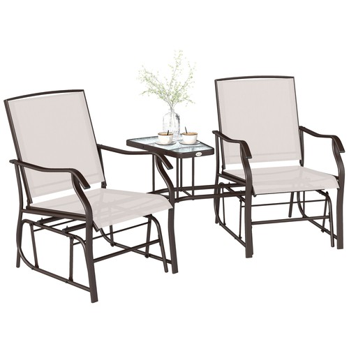 Outsunny double glider - outsunny,