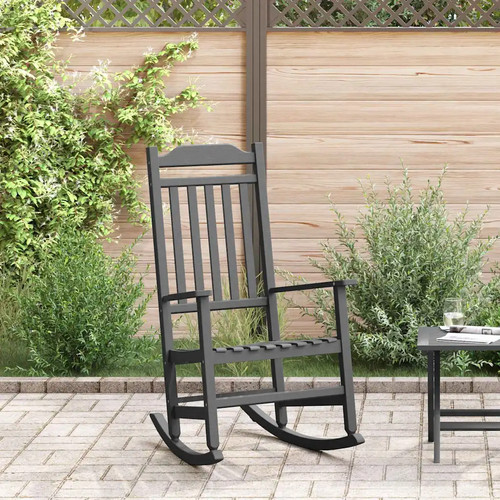 Rocking chair black resin - rocking,