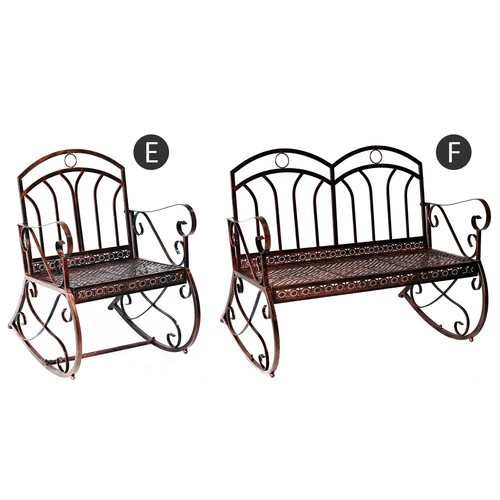 Garden antique rocking chair - garden,