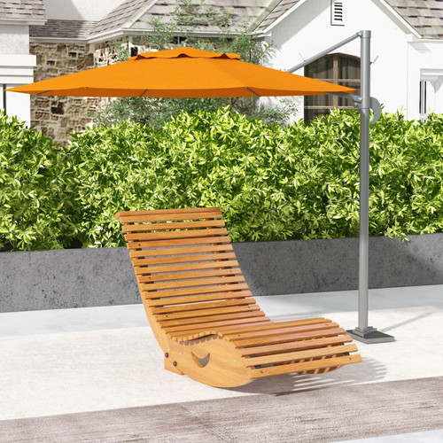 Rustic sun lounger outdoor - rustic,