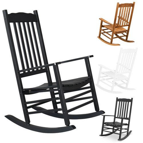 Wooden rocking chair porch - chair,